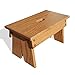 Amish Craftsman Step Stool Solid Oak, Handmade Amish Footstool for Kitchen, Bedroom, Living Room, or Bathroom â€¦ (Provincial)