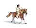 Schleich Sioux Junge auf Pony