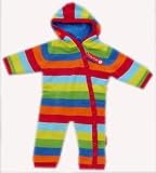 Toby Tiger funky multi coloured pram suit 0-6 months