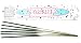 #10 Gold Sparklers - 10 inch (3 x packs of 6)