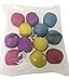 Neat Innovations Soft, Plush Squeaky Egg Shaped Balls for Dogs or Cats (12 Pack, Pink, Yellow, Blue, Purple Pastel)