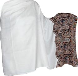 Paisley Wool Shawl Stole Womens Accessory 80 x 40 inches (psley317)