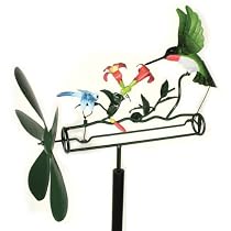 Blue HandWorks Hummingbird & Dragonfly Whirligig