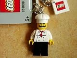 Review LEGO  / LEGO TOWN - CHEF KEY CHAIN