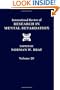 Intl Review of Research in Mental Retardation, Volume 20