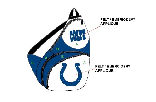 NFL Indianapolis Colts Sling Backpack