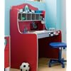 Children's Bedroom Furniture - Boys Red Racer Desk