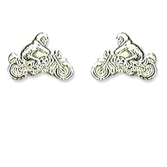 Schmuck-Pur Echt 925/- Silber Motiv-Ohrstecker "Motorrad"