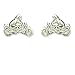 Schmuck-Pur Echt 925/- Silber Motiv-Ohrstecker "Motorrad"