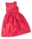 Charter Club Girls Satin Dress with Velvet Bows