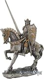 Pewter Knight on Horseback