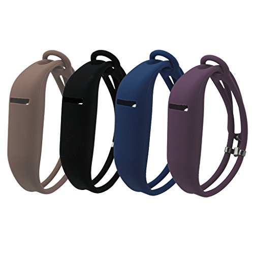 Replacement Thin Straps Wristband for Fitbit Flex Buckle Band Sport Bracelet Prevent Fitbit Flex Tracker Fall Off 4Pcs01