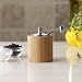 from ProCook ProCook Bamboo Salt or Pepper Mill with Turning Handle 8cm