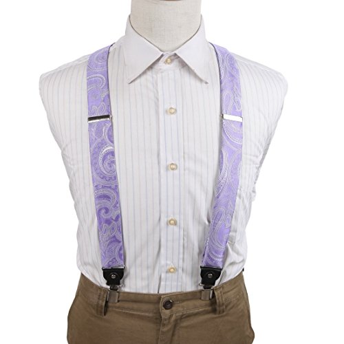 EFBB.01 Muticolors Mens Extendable Microfiber Y-Back Suspender for Him By Epoint
