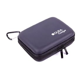 DURAGADGET 14cm Hard Camera Carry Case With Belt Clip