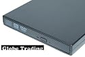Slimline USB External CDROM DVDROM CDRW Combo drive in black. Reads and writes CDs & reads DVD media. Slim and portable drive for laptops, Netbooks and desktop PCs. Works with Windows and Linux. Works with Samsung NC10 Asus EEE PC , Macbook Air , Acer Aspire One and any other netbooks / laptops