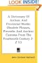 A Dictionary Of Archaic And Provincial Words: Obsolete Phrases, Proverbs And Ancient Customs From The Fourteenth Century J-Z V2