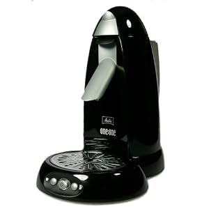Melitta One: One Single Serve Coffee Pod Brewing System Black