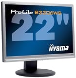 Iiyama PLB2206WS-S1 55,8 cm (22 Zoll)l Widescreen TFT Monitor DVI-D, VGA (Kontrastverh�ltnis 10000:1, Reaktionszeit 2ms) silber