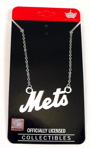 New York Mets Script Team Necklace