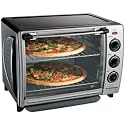 Hamilton Beach 31199R Countertop 1.1-Cubic-Foot Convection Oven with Optional Rotisserie