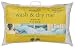 Wash & Dry Me White Goose Feather & Down Pillow 100% Cotton Cover