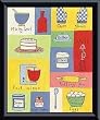 Art Poster Metal Framed Print - Utensil/baking II - Artist: Lorraine Cook- Poster Size: 10 X 8