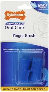 Nylabone Advanced Oral Care Finger Brush, 2-Pack Nylabone Advanced Oral Care Finger Brush, 2-Pack