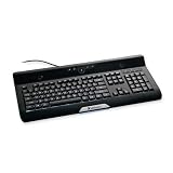 Desktop Keyboard,w/Stereo Speakers,19'x8-1/2'x1-3/4',Black, Sold as 1 each