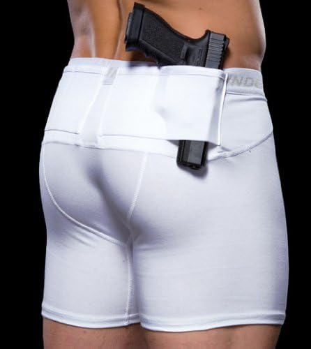 UnderTech Undercover Mens Concealment Shorts in Black or White T0479