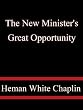 The New Minister's Great Opportunity