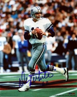 Danny White Autographed/Hand Signed Dallas Cowboys 8x10 Photo