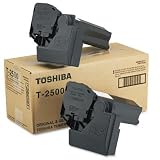 (Price/CT)T2500 Toner Cartridge, 2 Cartridges, Black