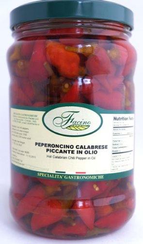 Hot Calabrian Chili Pepper in Oil, 59.97 Ounce