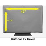 Buy 42 Outdoor TV Cover (Soft Non Scratch Interior) fits 40, 42 & some 46)