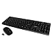 Wireless Keyboard & Mouse Bundle w/ 2.4GHz USB Receiver image 1