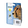 Epson T0714 - Print cartridge - 1 x yellow - blister