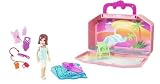 Polly Pocket Travel'n Play Lila Beach Playset