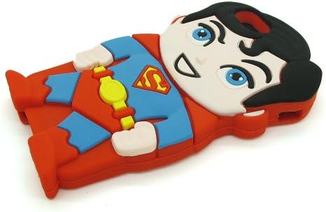 UCGTravel Superheroes & Superman series Design Cartoon Silicone case For Iphone 5C(Superman)