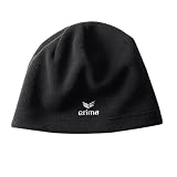 ERIMA 212902 Kinder Fleece M&uuml;tze Basic, schwarz, XS
