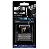 BRAUN - Grilles 31B/Series 3 pour rasoir Contour, Flex XP, Flex Integral