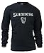Guinness Gaelic Label Long Sleeve T-Shirt, Black, X-Large