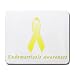 Endometriosis Awareness Ribbon Mouse Pad