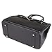 Fengyaqiandai BK Style Women's Genuine Leather Classic Litchi Grain Top-handle-bags