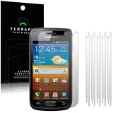 6 X TERRAPIN MARK DISPLAYSCHUTZFOLIE F�R SAMSUNG GALAXY W I8150von "QUBITS"