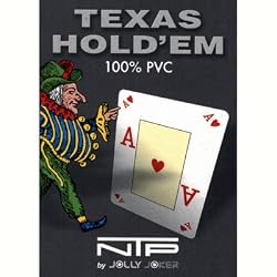 NTP Poker Texas Hold'em Plastic Playing Cards (Grey)