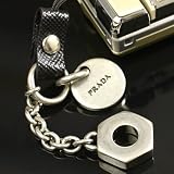 (PRADA/プラダ)ナット型携帯ストラップ(シルバー) プラダ 携帯ストラップ