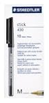 430 M-9 Staedtler Stick 430 Ballpoint...