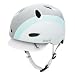 BERN Berkeley Summer Gloss Helmet with Visor (White/Mint Bomber, Medium)