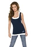 Buffalo Bills Women's 2-Layered Racer Back Tank Top - by Alyssa Milano